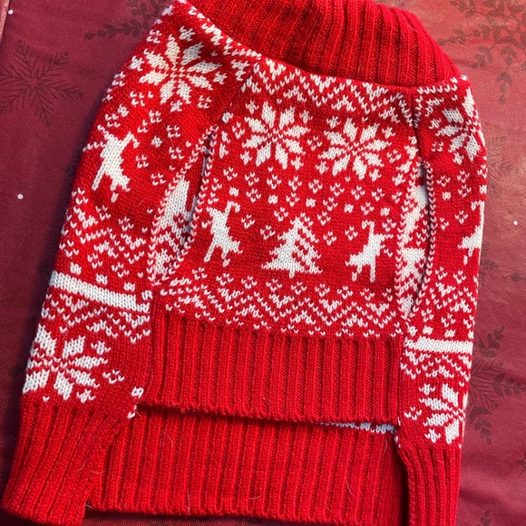 NWOT BARKBOX DOG CHRISTMAS SWEATER SIZE SMALL - Picture 4 of 8